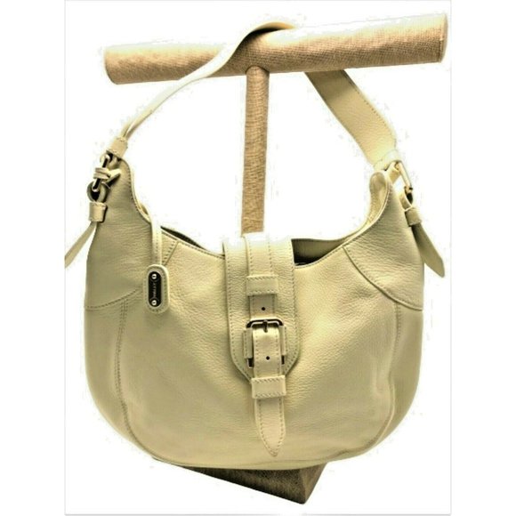 Vintage BALLY Italian Pebble Leather Shoulder Bag